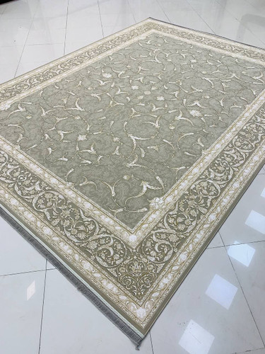فرش صادراتی1200شانه کاشان تراکم گل برجسته 10رنگ3600صددرصد اکرولیک عقیق mg