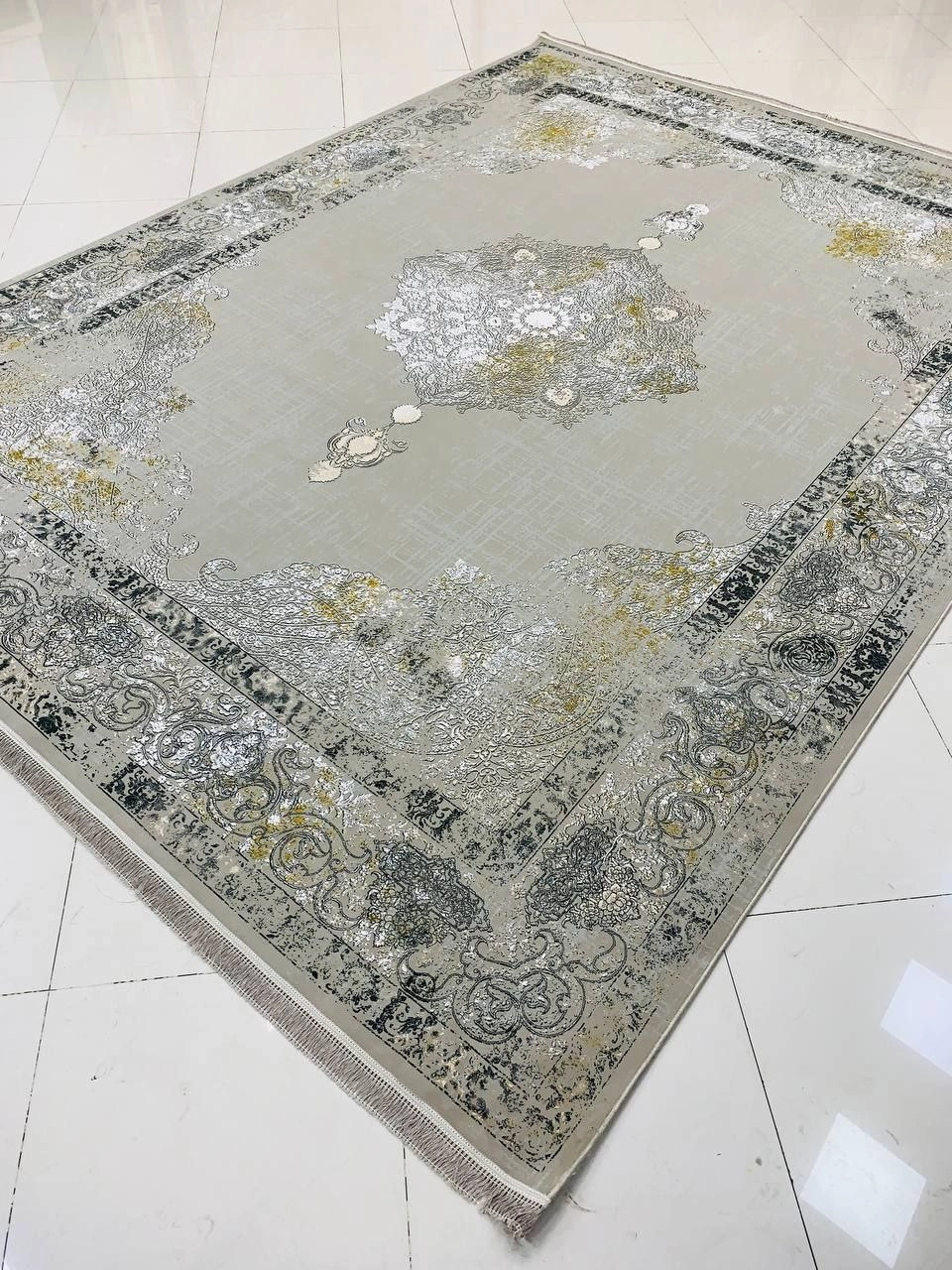 فرش  صادراتی1200شانه کاشان تراکم  گل برجسته 10رنگ3600صددرصد اکرولیک  عقیق mg